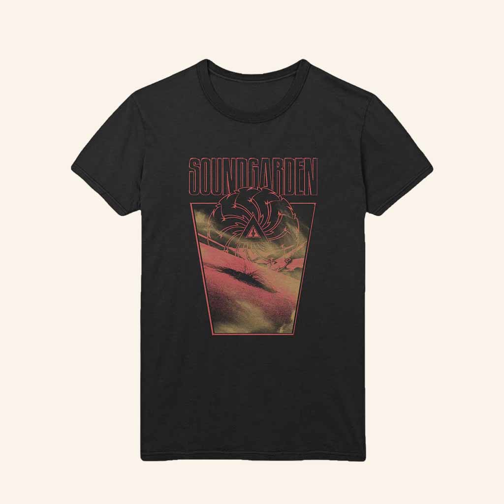 Soundgarden Merch Dune Black T-Shirt Unique Gifts For Music Lovers