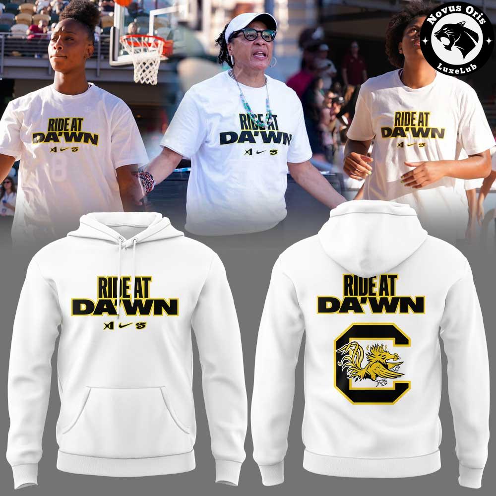 South Carolina Gamecocks Ride At Da’Dawn Premium Hoodie 1 - Unicasport South Carolina Gamecocks Ride At Da’Dawn Premium Hoodie
