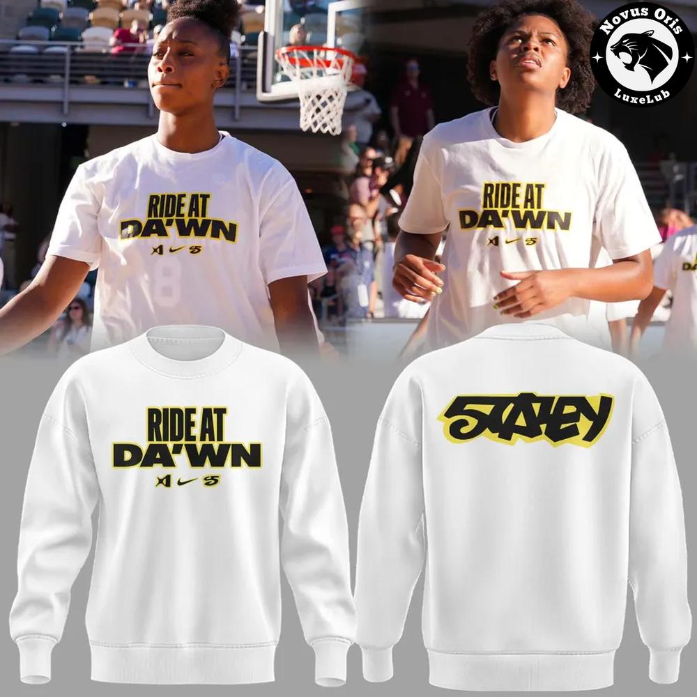 South Carolina Gamecocks Ride At Da’wn 2026 White Graphic Sweatshirt