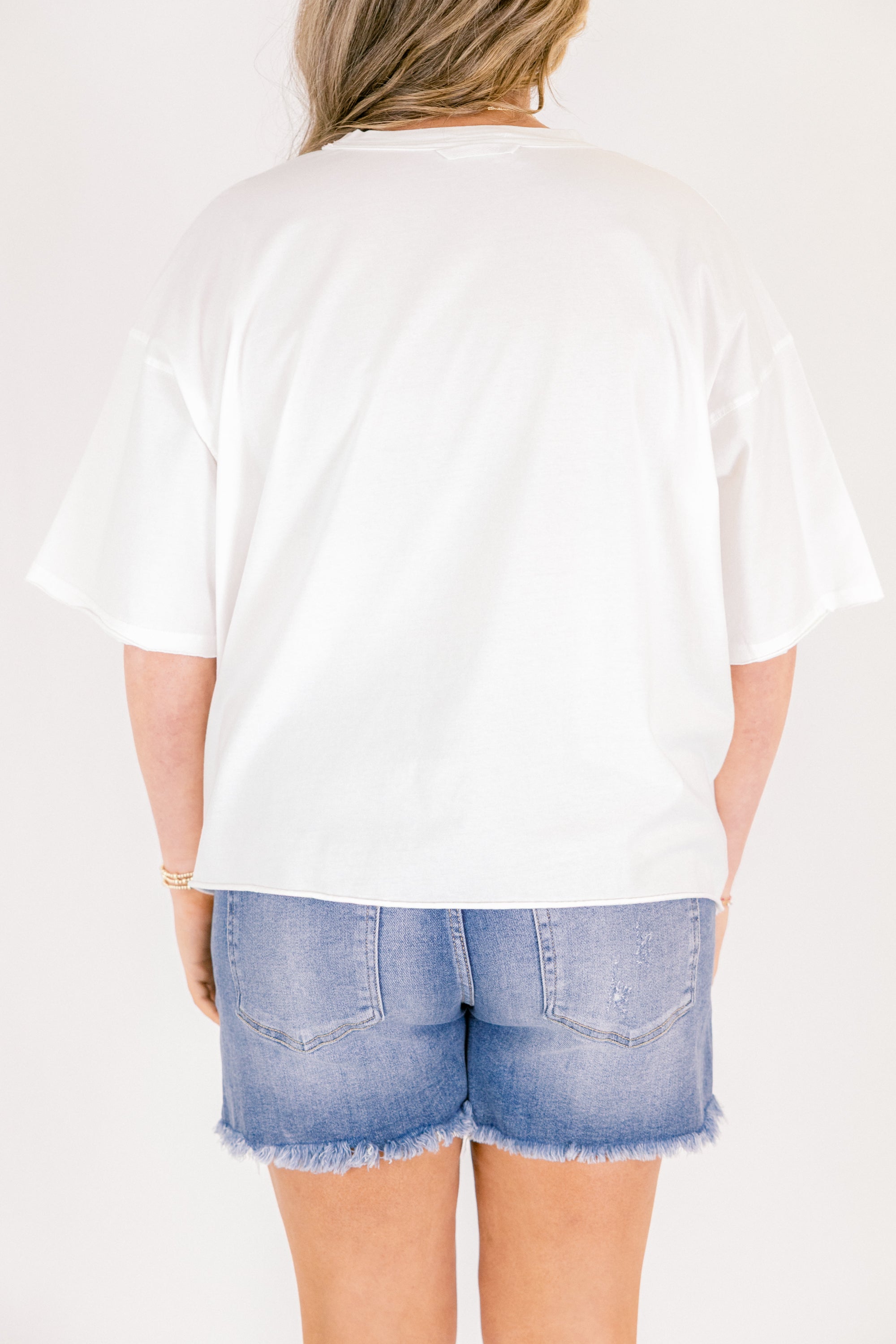 Southern Thing Vintage Wash Tee, White 5 Southern Thing Vintage Wash Tee, White - Image 5