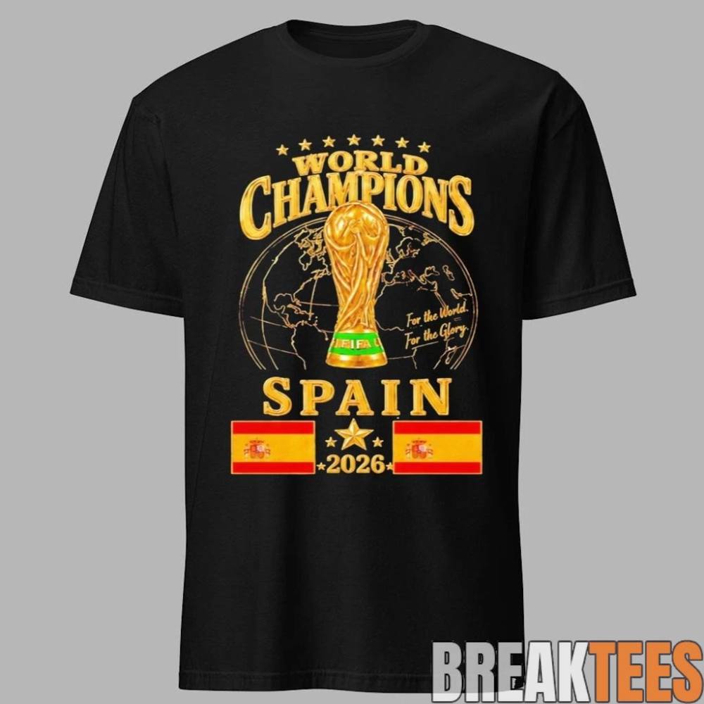 Spain 2026 World Cup Champions Soccer Jersey Shirt