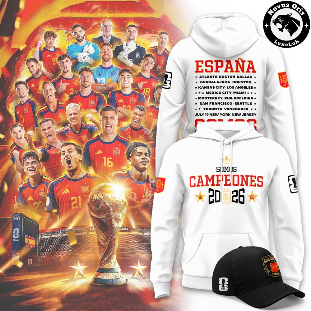 Spain Somos Campeones 2026 World Cup Victory Hoodie 1 - Unicasport Spain Somos Campeones 2026 World Cup Victory Hoodie