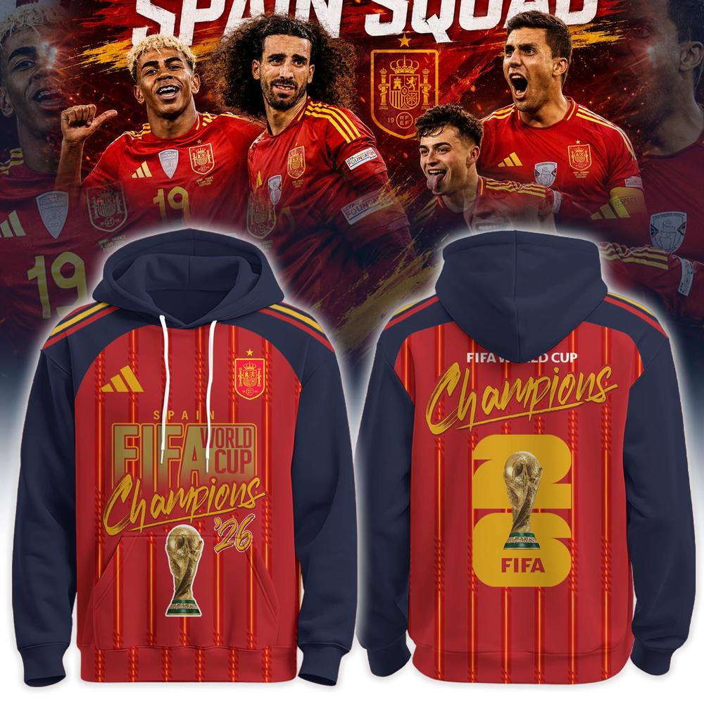Spain World Cup 2026 Champions Edition Hoodie