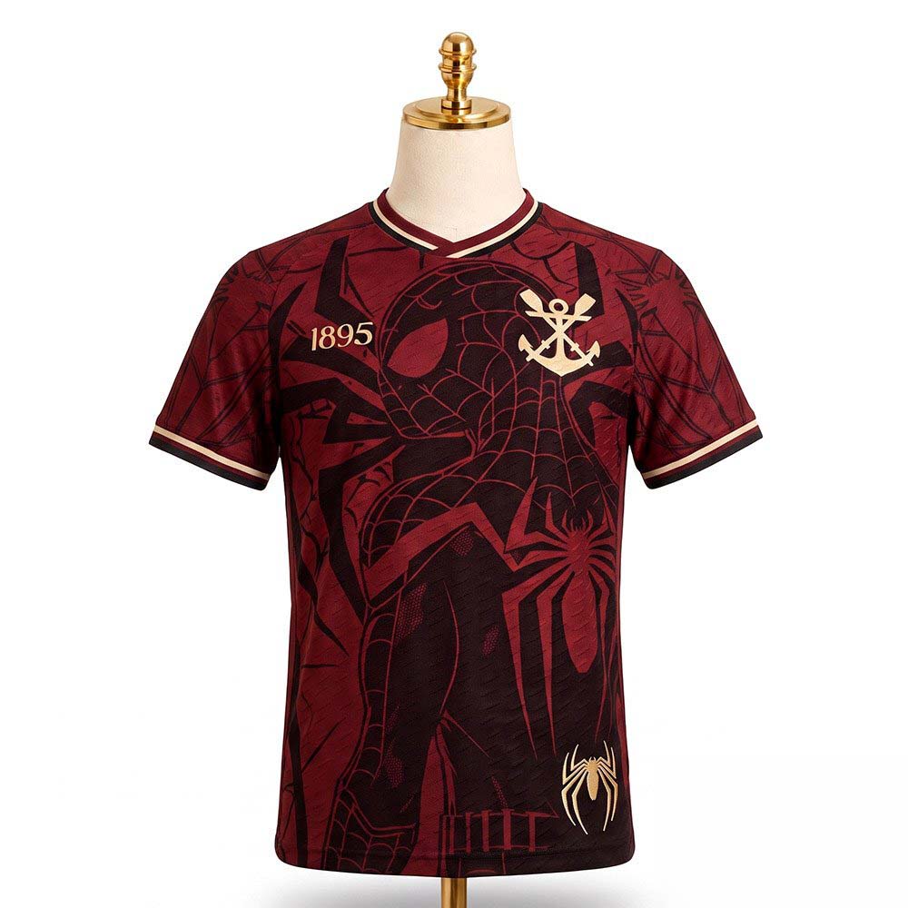 Spider Fla Flamengo Spider Man Red Concept Fan Football Jersey Apparel 1 - Unicasport Spider Fla Flamengo Spider Man Red Concept Fan Football Jersey Apparel