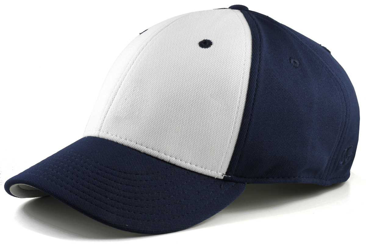 Sportflex Baseball Cap XL/XXL for Big Heads Navy/White Gift for Dad