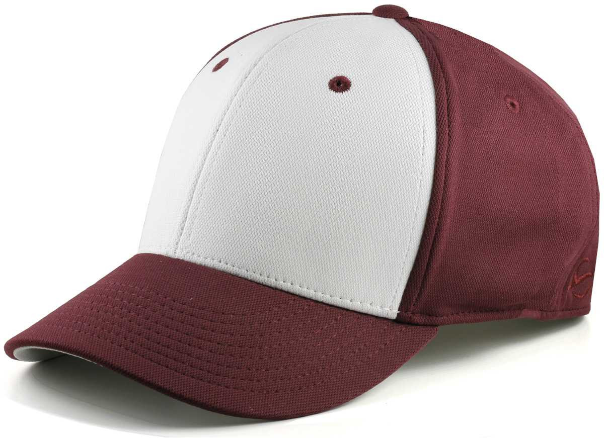 sportflex baseball caps xlxxl big heads maroonwhite gift for dad 3602 mbwyc