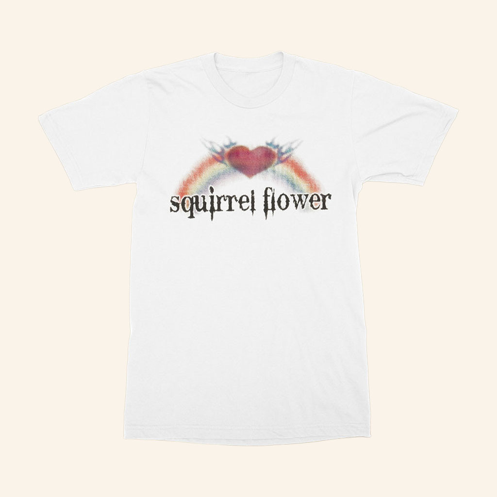 Squirrel Flower Merch 2026 RainbowTShirtSquirrel Flower Shirts Music Gift Ideas For Guys