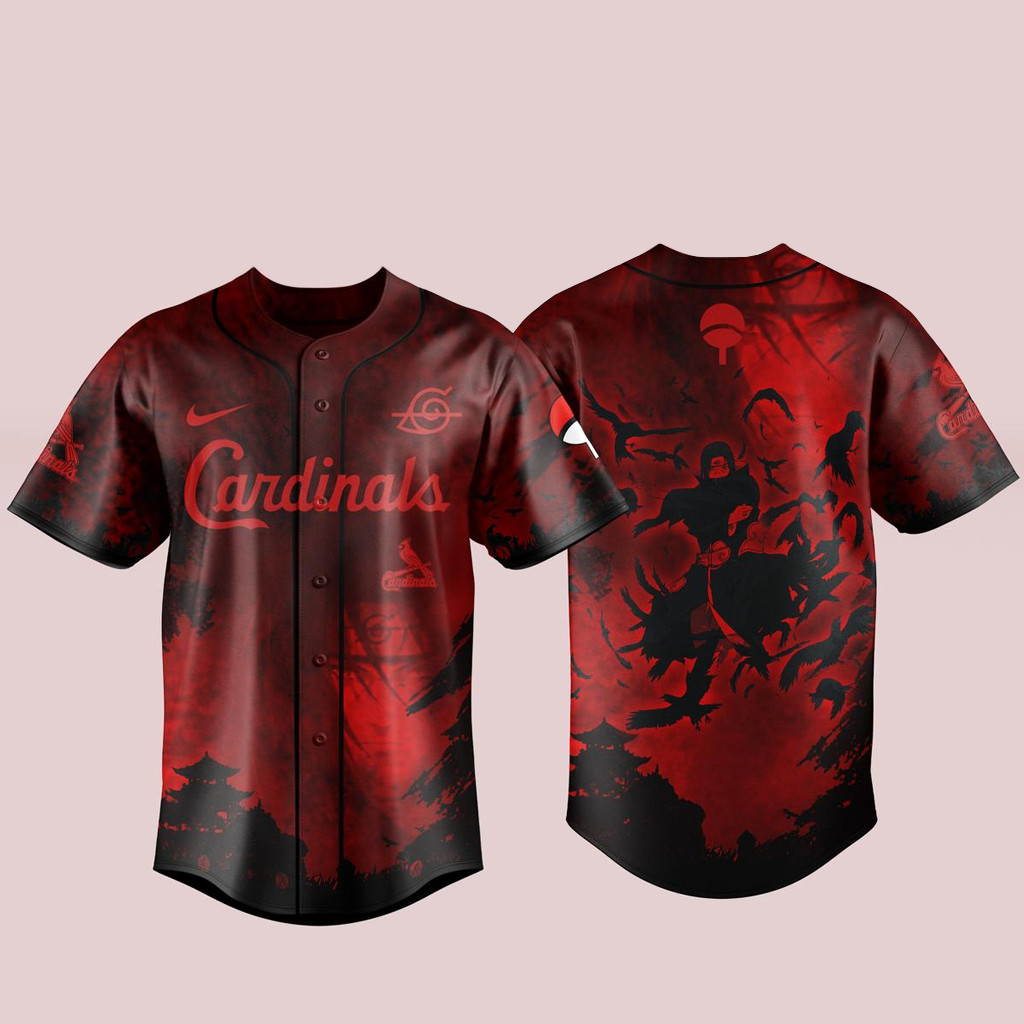 St. Louis Cardinals x Itachi Uchiha 2026 Baseball Jersey