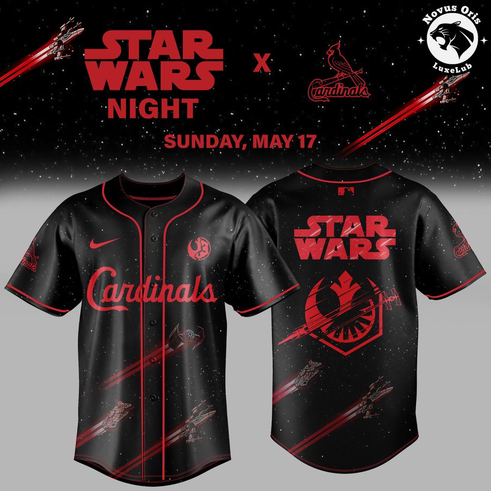 St. Louis Cardinals x Star Wars Night 2026 Edition Baseball Jersey
