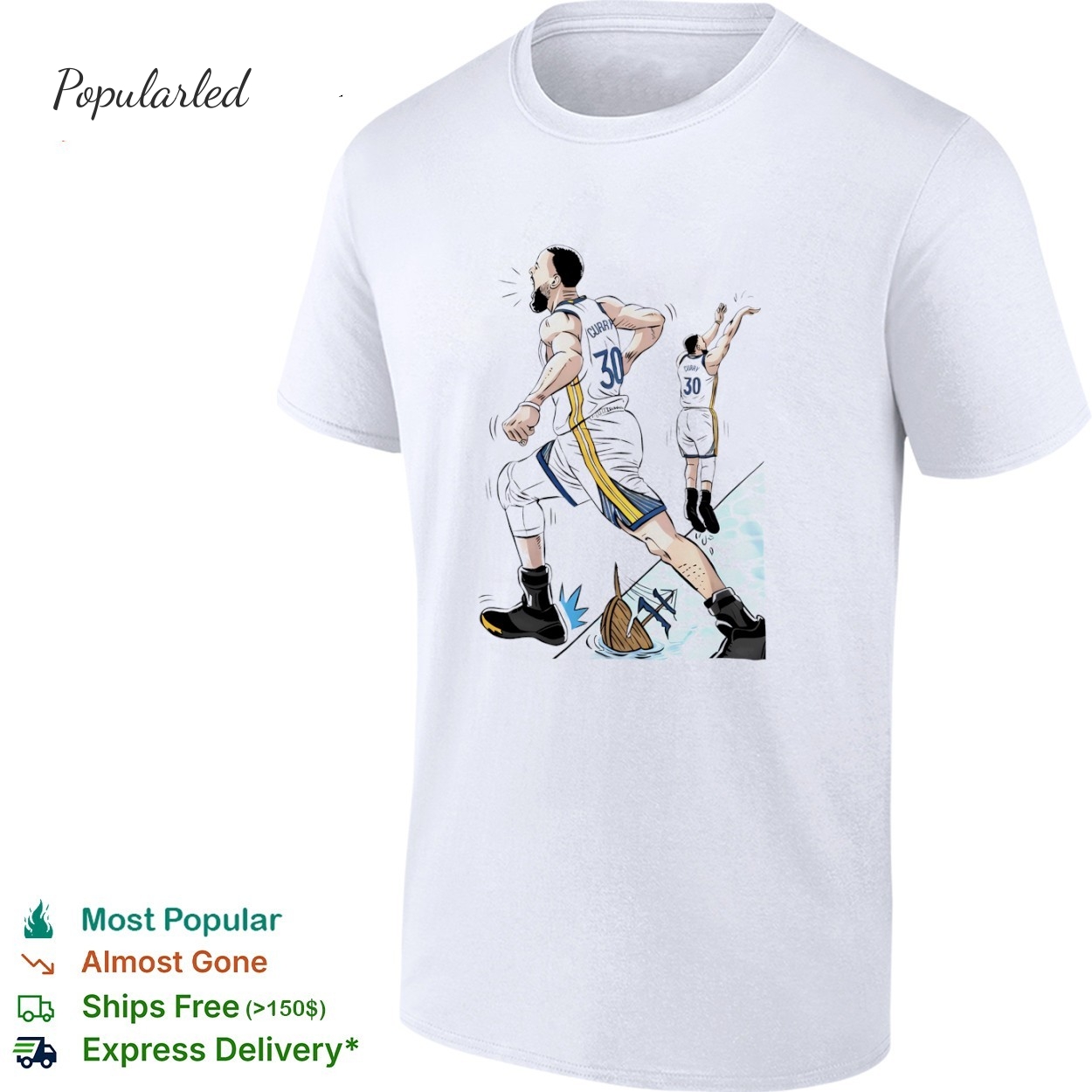 Stephen Curry Sinks The Clippers NBA Playoffs 2026 shirt