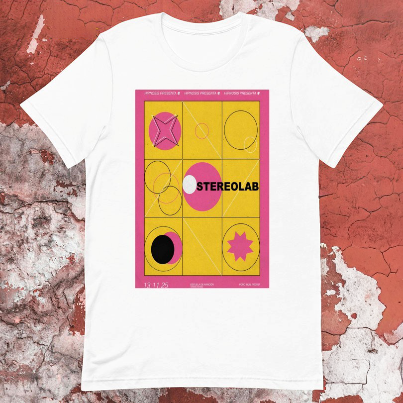 Stereolab Mexico Tour On Nov 13 2025 Tshirts