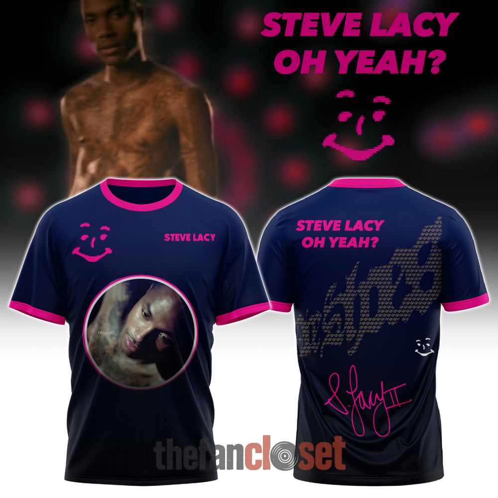 Steve Lacy Oh Yeah Special Album Limited Edition Shirt