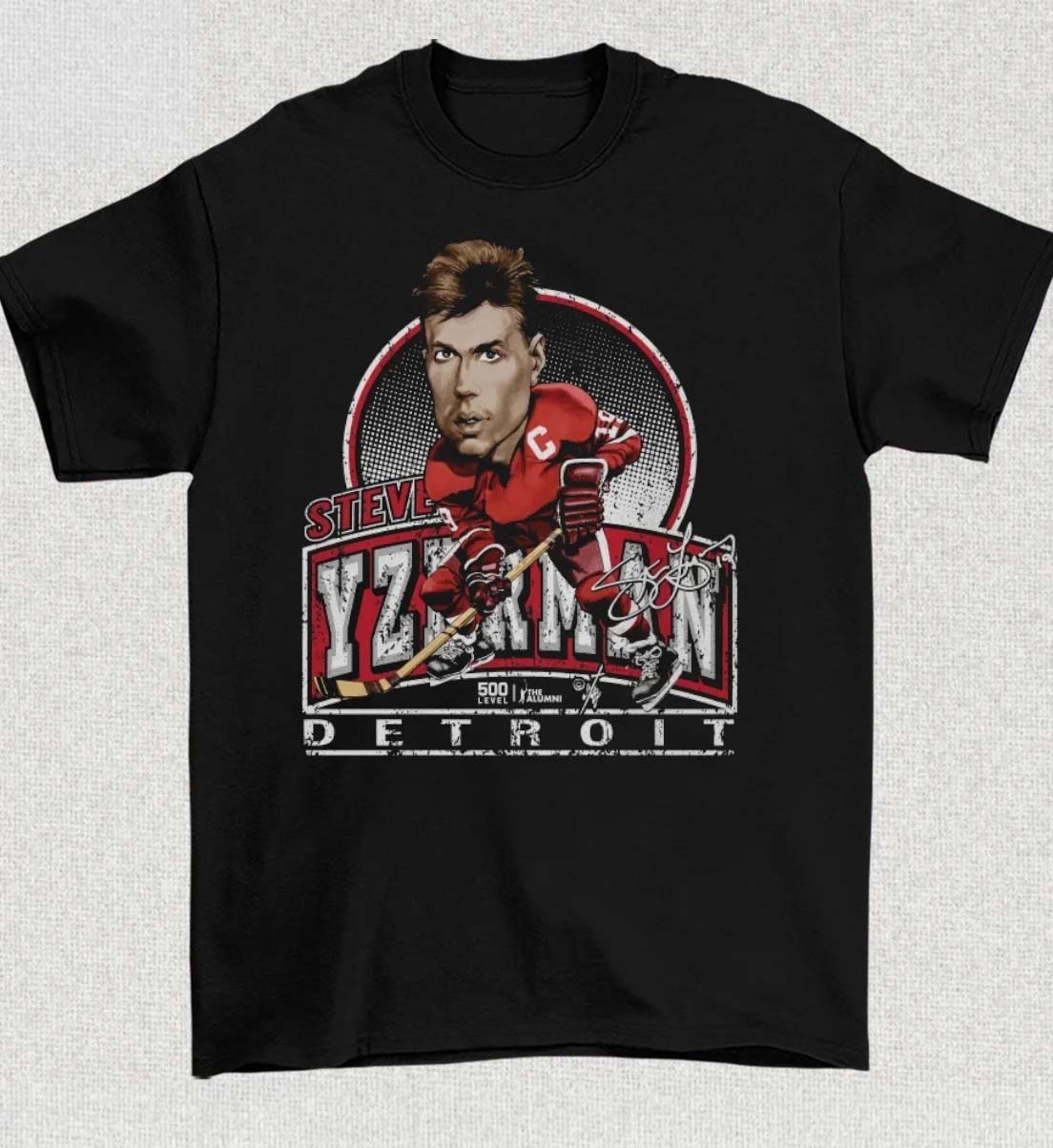 Steve Yzerman Detroit Bruce Stark TShirt