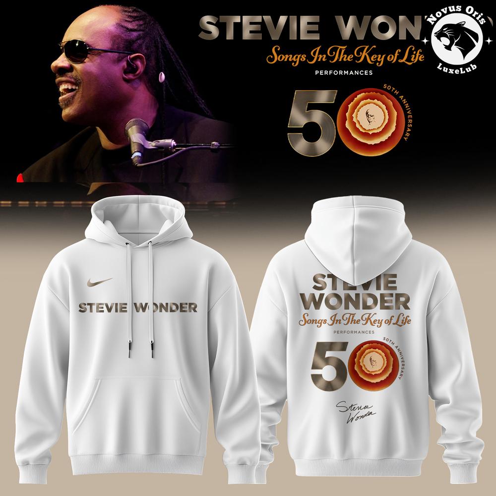 Stevie Wonder Songs in the Key of Life 50th Anniversary Pullover Hoodie 1 - Unicasport Stevie Wonder Songs in the Key of Life 50th Anniversary Pullover Hoodie