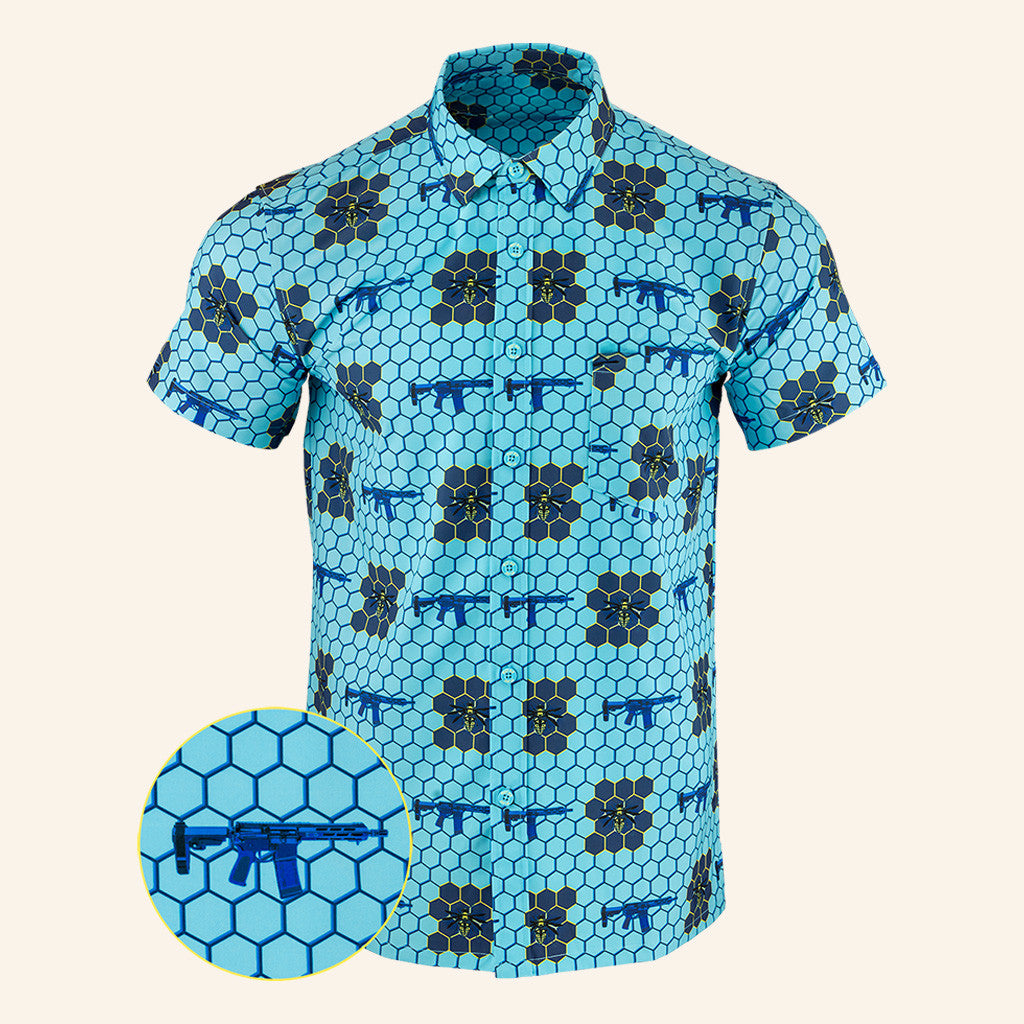 Sting Op V2 Button Down Shirt Tactical Hawaiian Shirt Unique Christmas Gifts For Him