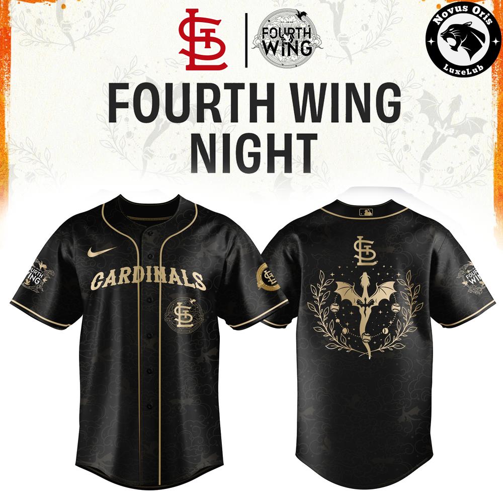 St. Louis Cardinals x Fourth Wing Night 2026 Limited Baseball Jersey
