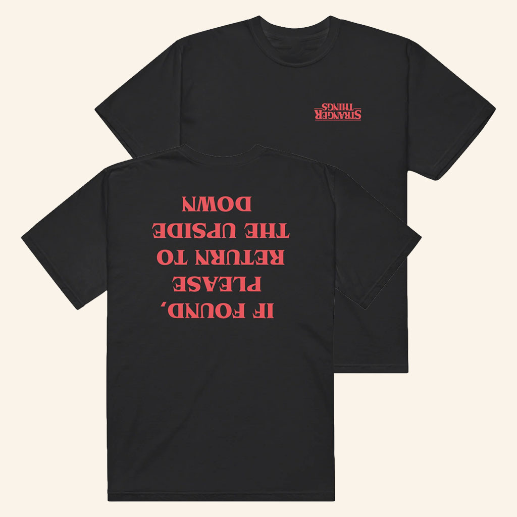 Stranger Things Merch 2026 Return To The Upside DownTShirtBest Gift For Brothers