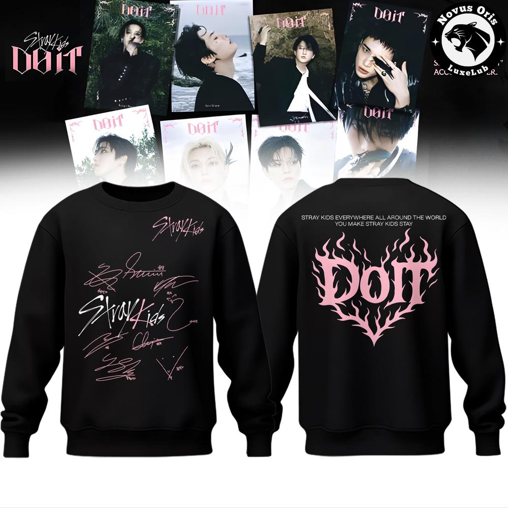Stray Kids DO IT K-Pop Band Concert Signature Sweatshirt 1 - Unicasport Stray Kids DO IT K-Pop Band Concert Signature Sweatshirt