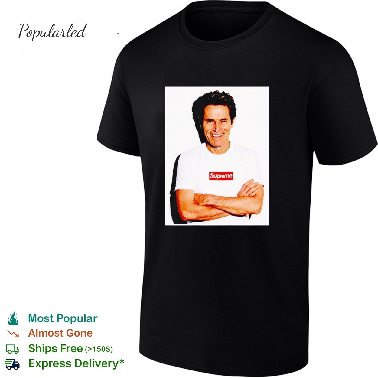 Supreme Willem Dafoe Photo Shirt