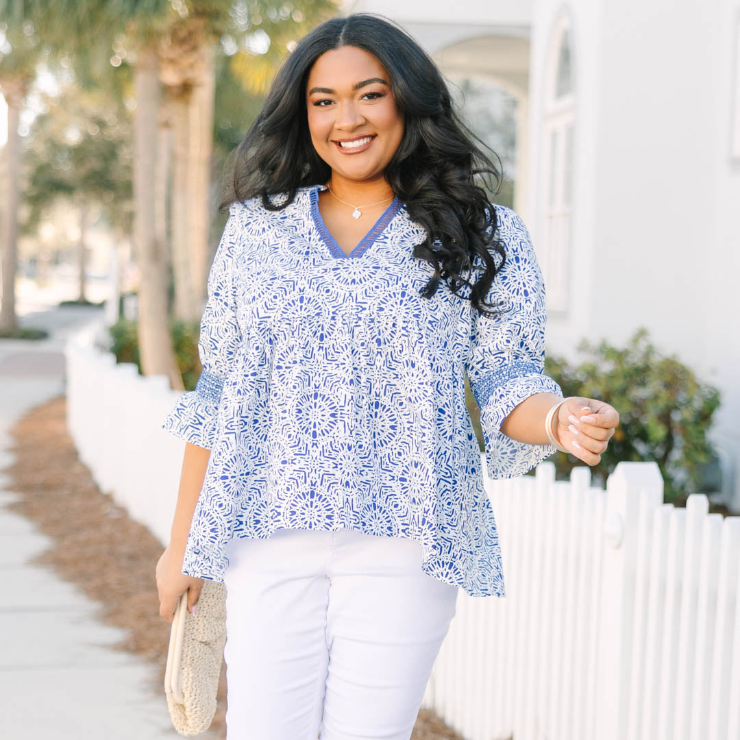 Sweet Horizon Top, Blue 7 Sweet Horizon Top, Blue - Image 7