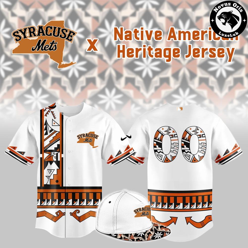 Syracuse Mets x Native American Heritage Night 2026 Baseball Jersey 1 - Unicasport Syracuse Mets x Native American Heritage Night 2026 Baseball Jersey