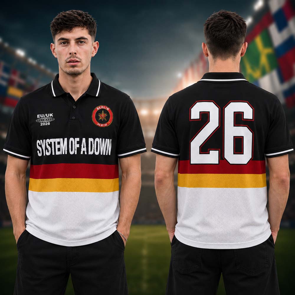 System of a Down Berlin Exclusive Polo Jersey