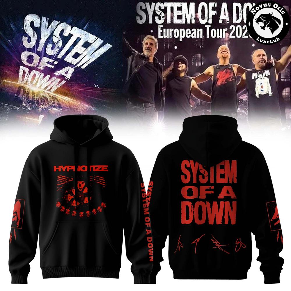 System Of A Down Europe UK Stadium Tour 2026 Hoodie