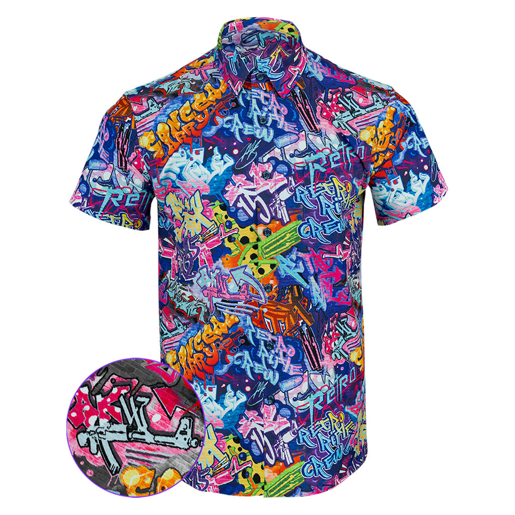 Tagged Button Down Shirt Hawaiian Tactical Button Down Unique Gifts For Husband