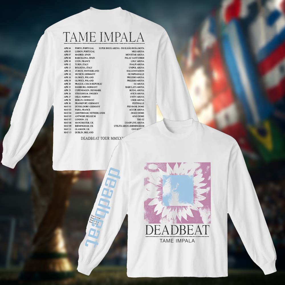 Tame Impala Deadbeat Tour 2026 Long Sleeve Shirt