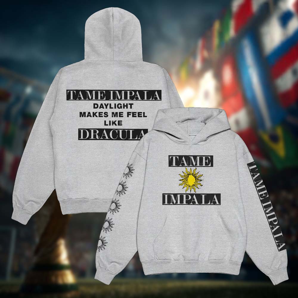 Tame Impala Deadbeat Tour Run From The Sun Hoodie