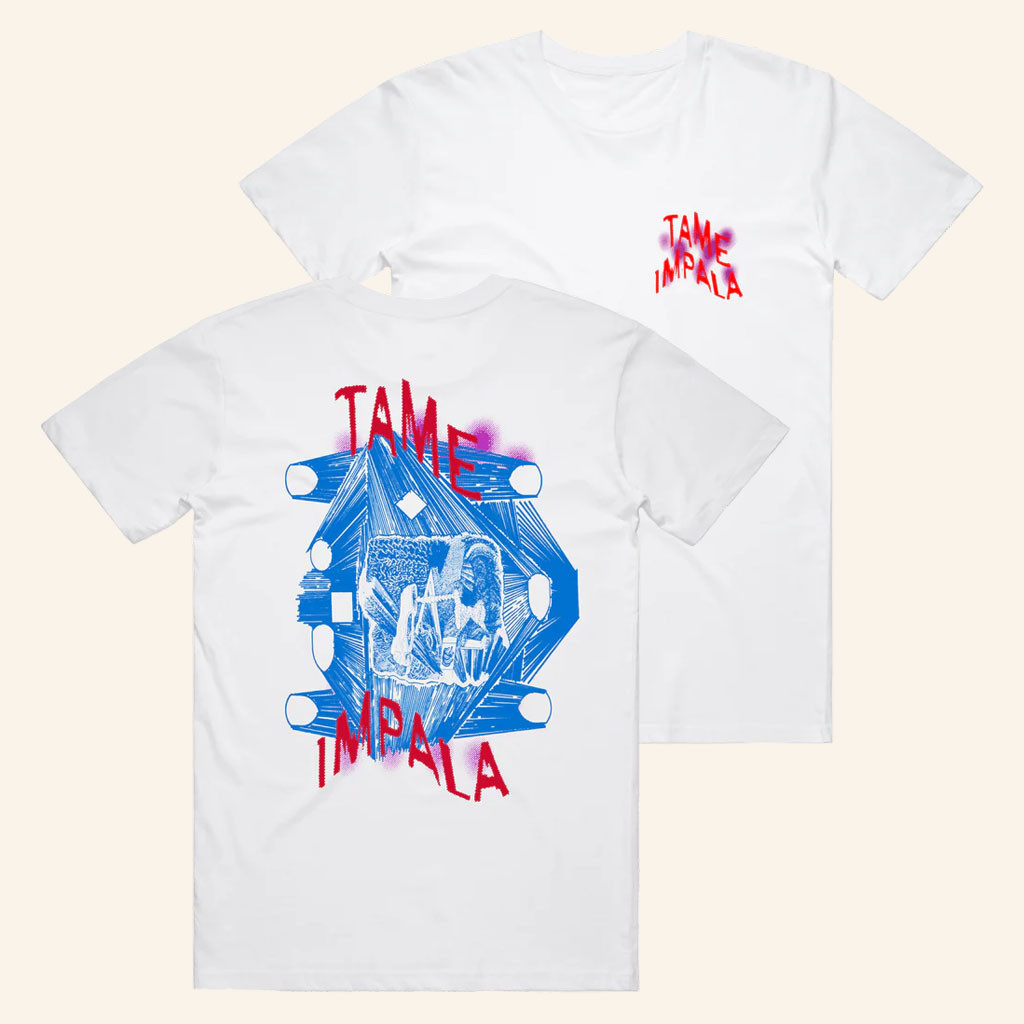 Tame Impala Merch 2026 Luca WhiteTShirtTame Impala Shirt Best Gifts For Music Lovers