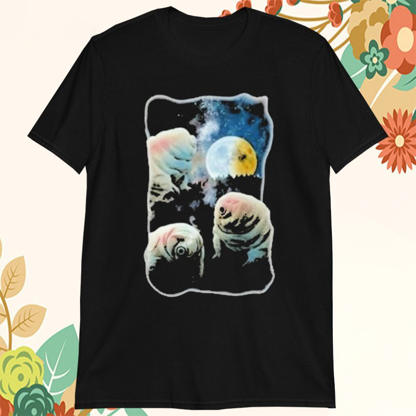 Tardigrades Howling At Moon Tardigrade Lovers Tshirts