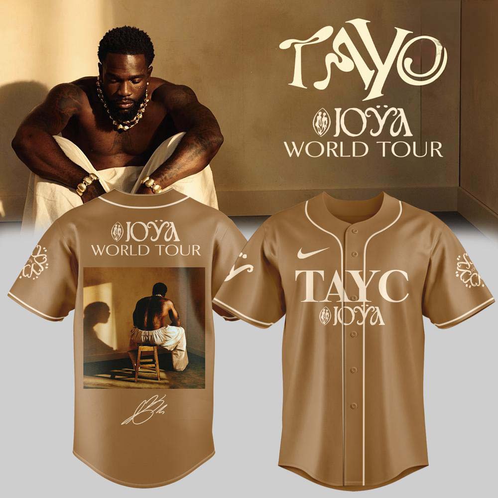 Tayc Joya Beige Concert Baseball Jersey