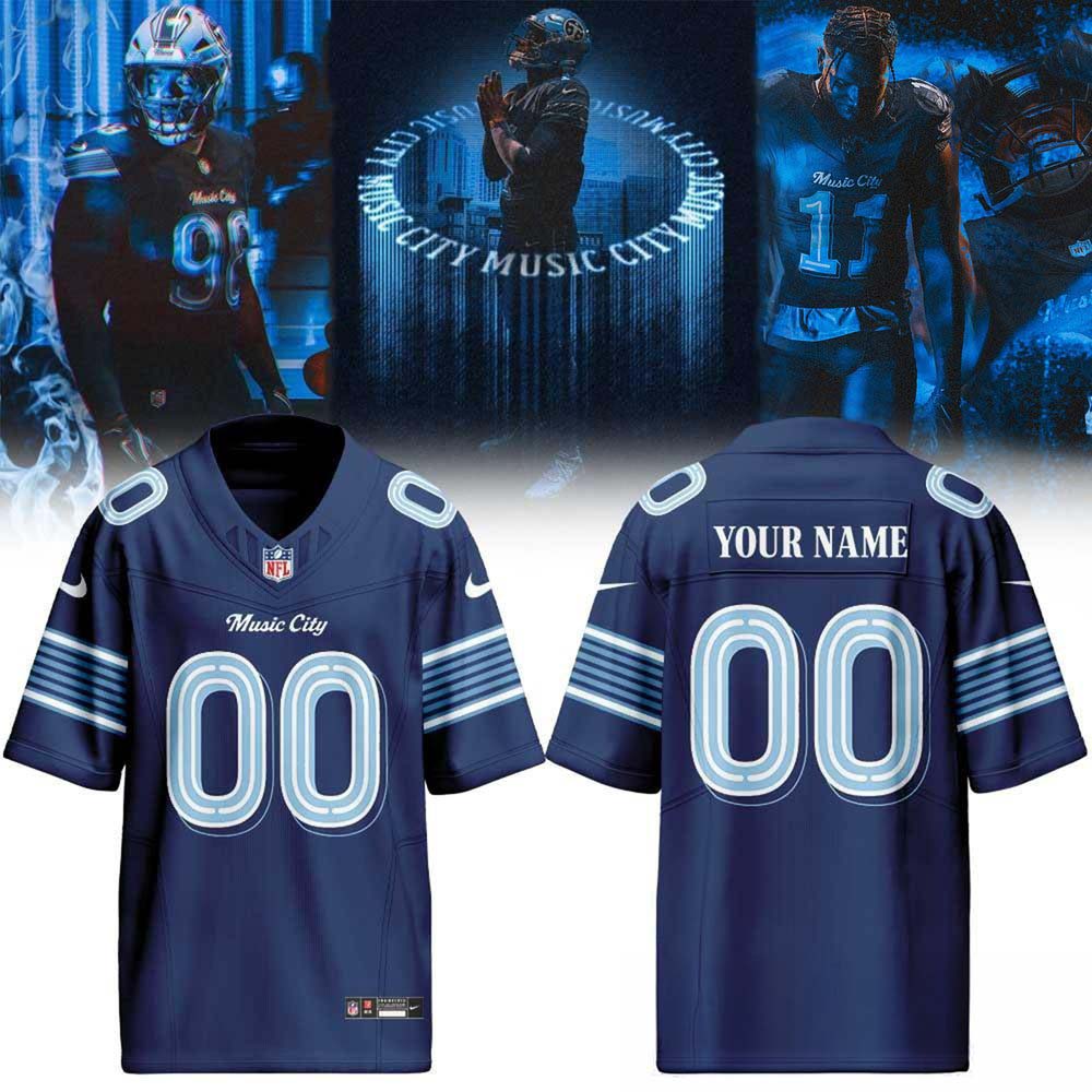 Tennessee Titans Rivalries 2026 Made In The Music City Custom Football Jersey 1 - Unicasport Tennessee Titans Rivalries 2026 Made In The Music City Custom Football Jersey