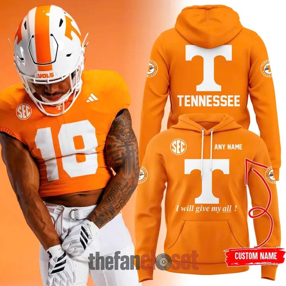 Tennessee Volunteers 2026 Special Edition Football Hoodie