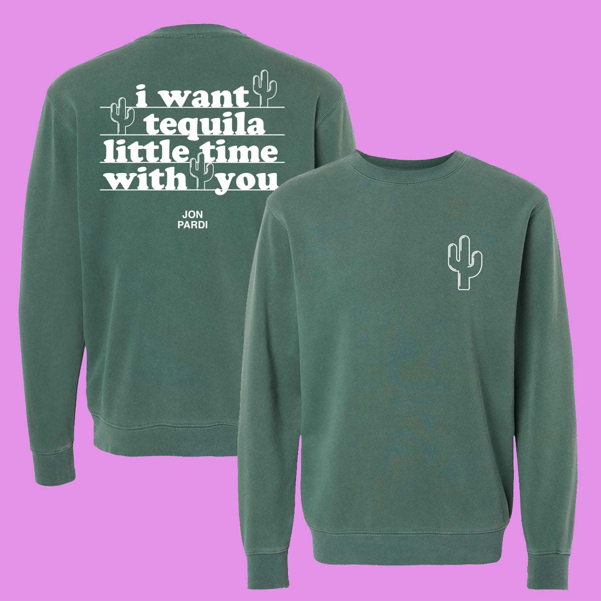 Jon Pardi Tour 2026 Tequila Little Time Sweatshirt - Best Gift for Fans