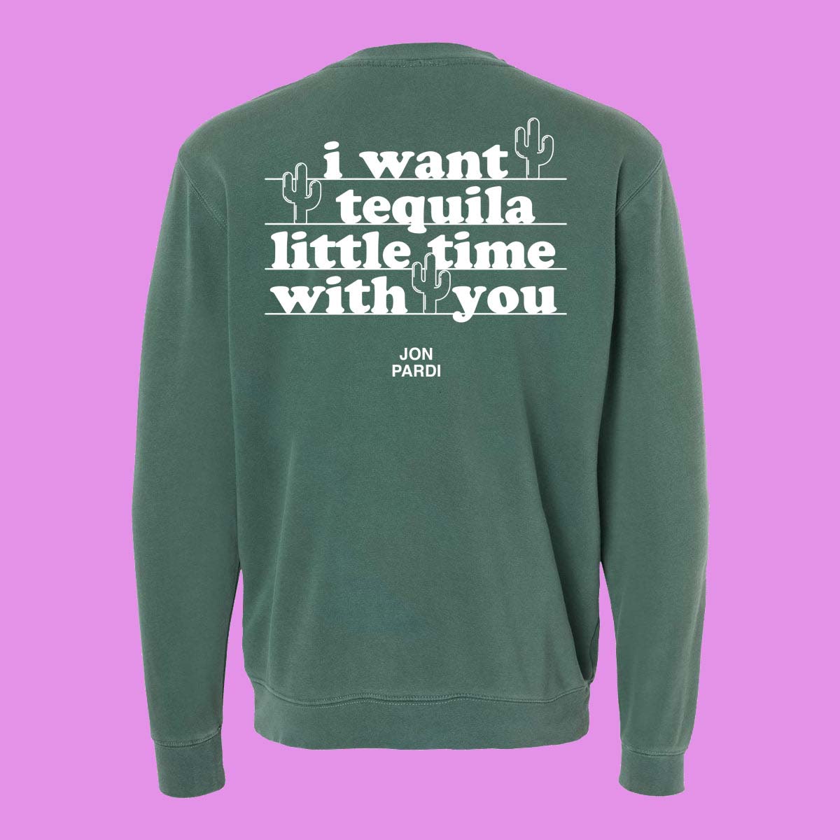 Jon Pardi Tour 2026 Tequila Little Time Sweatshirt - Best Gift for Fans - Image 3
