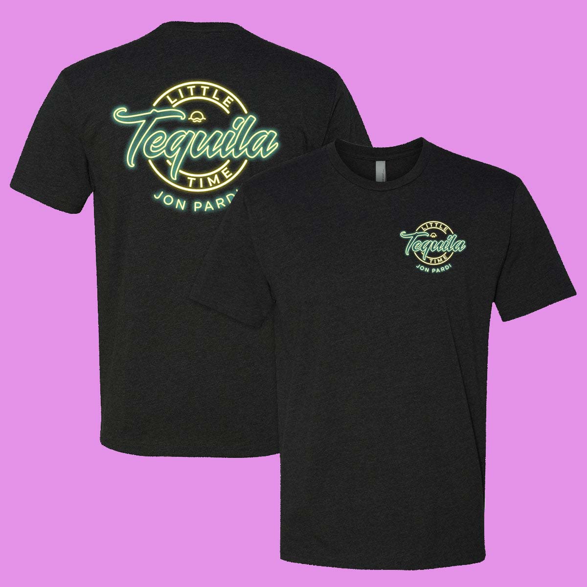 Jon Pardi Tour 2026 Tequila Little Time Graphic Tee - Best Gift for Fans