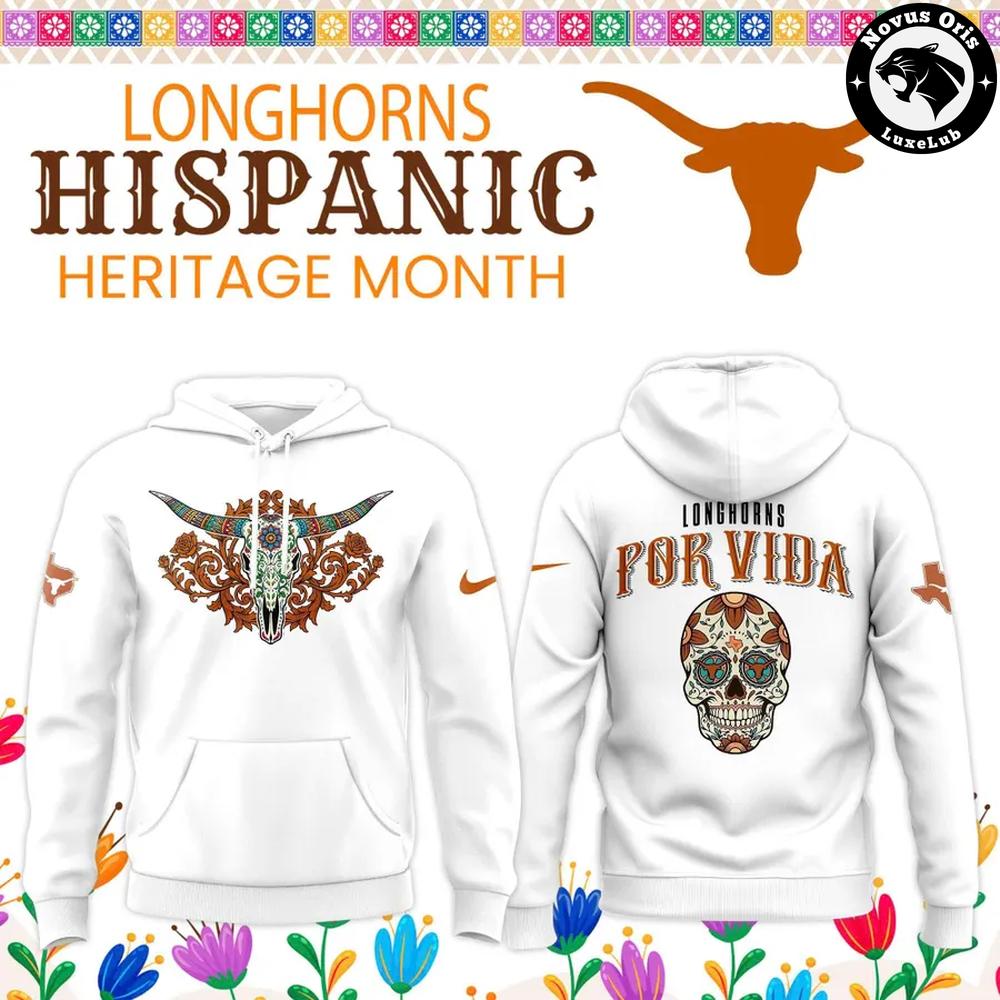 Texas Longhorns Hispanic Heritage Month 2026 Graphic Hoodie 1 - Unicasport Texas Longhorns Hispanic Heritage Month 2026 Graphic Hoodie