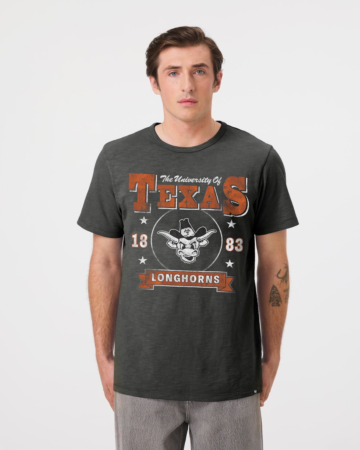 Texas Longhorns Vintage Holt Heavy  Slub T-Shirt