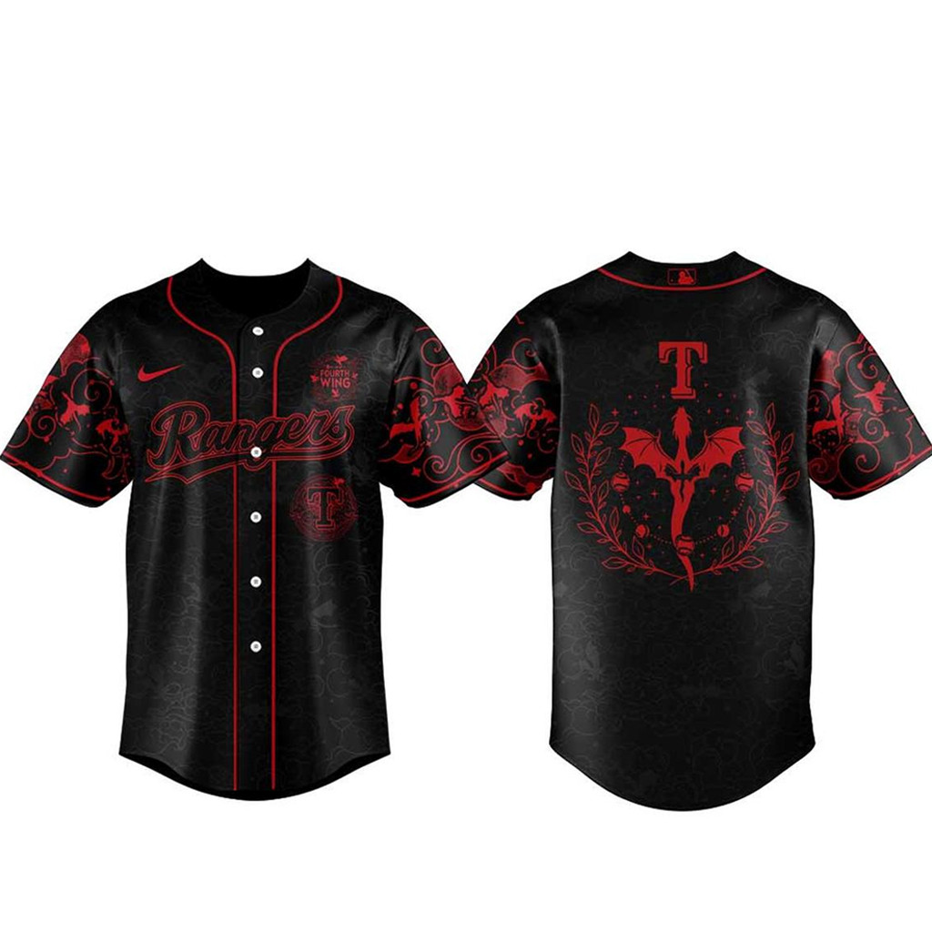 Texas Rangers Fourth Wings Night 2026 Baseball Jersey