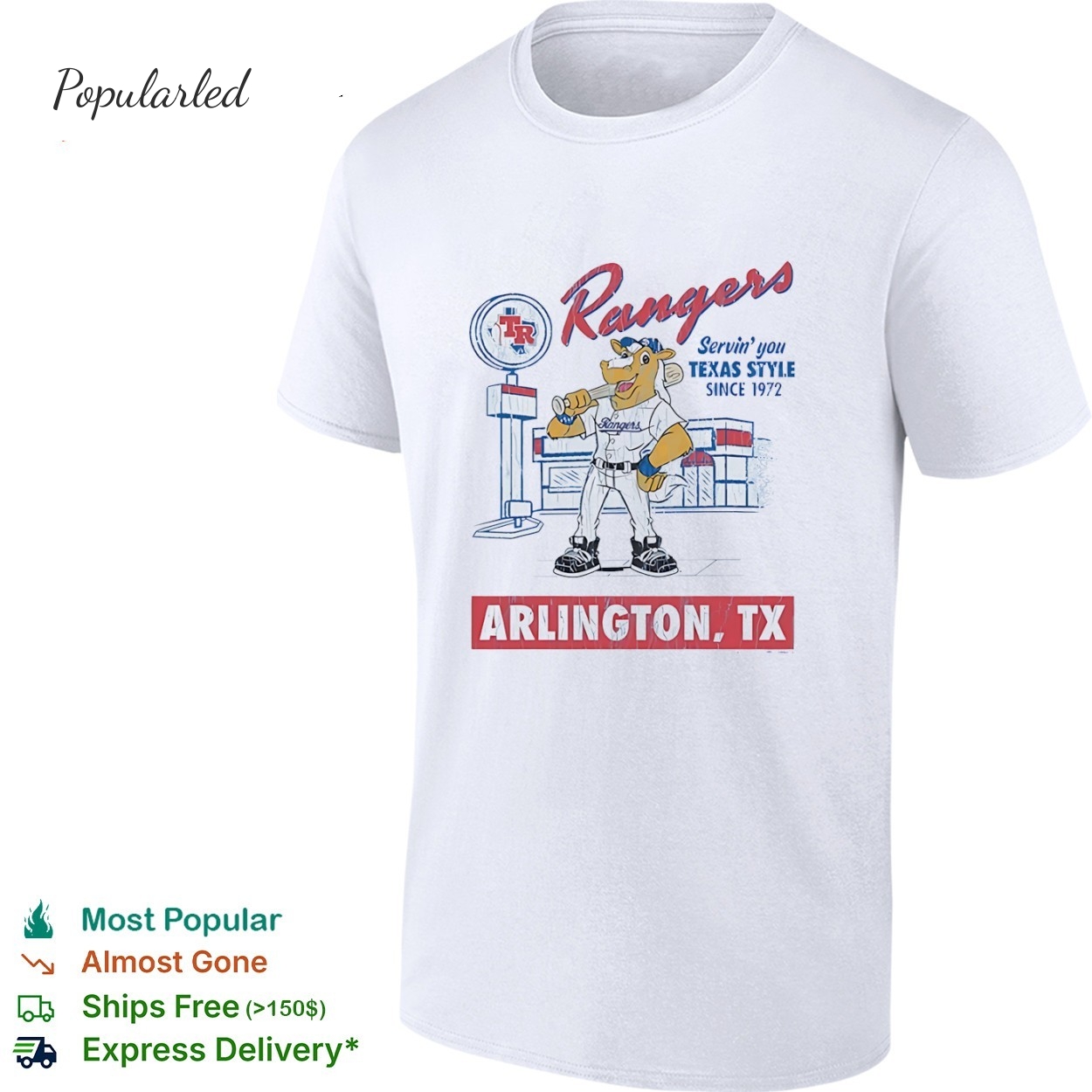 Texas Rangers Servin you Texas style since 1972 Arlington Tx shirt