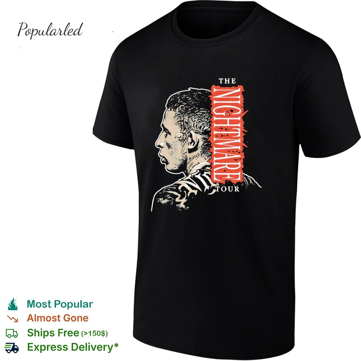 The Carlos Prates Nightmare Tour shirt