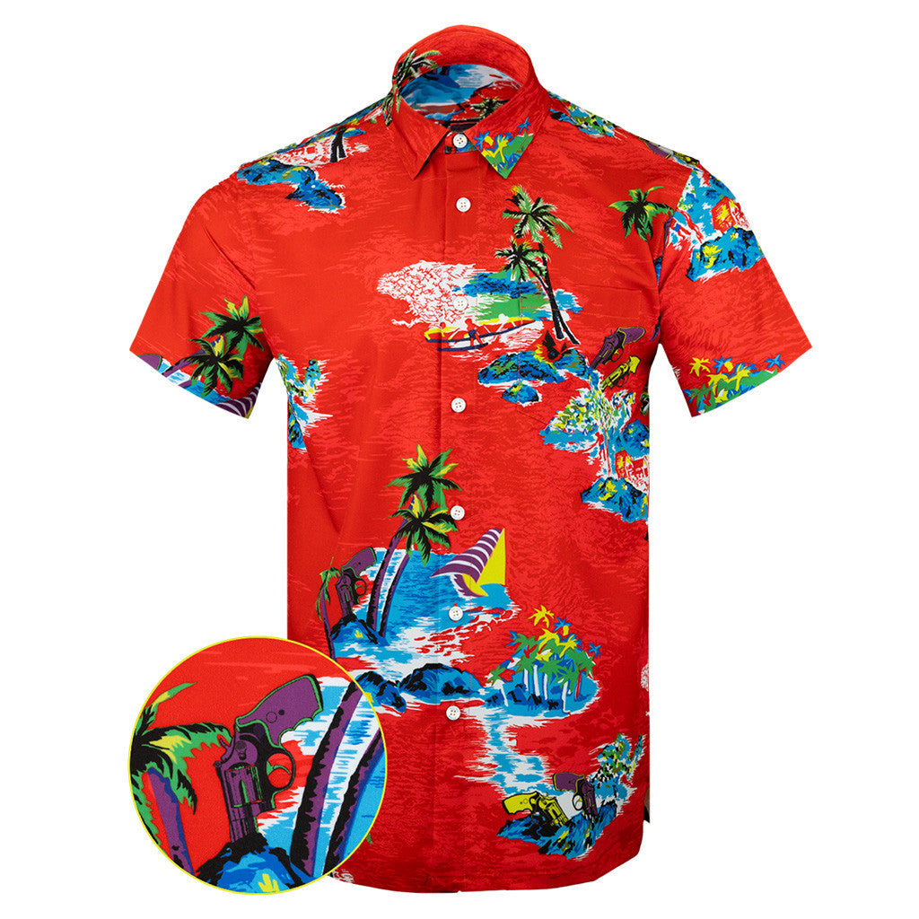 The Clarence Button Down Shirt Hawaiian Tactical Button Down Presents For Father