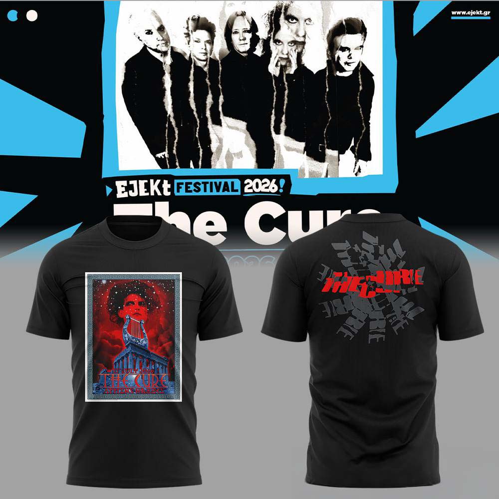 The Cure EJEKT Festival 2026 Athens T-Shirt