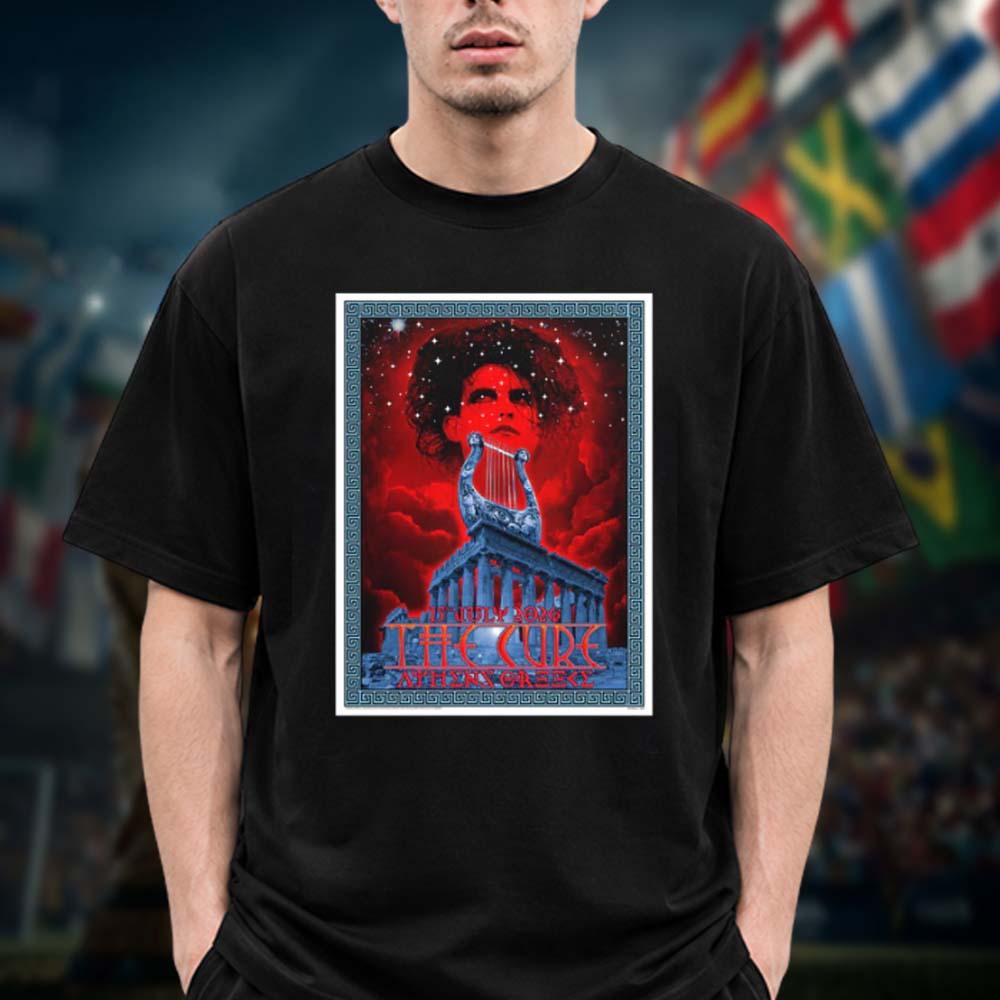 The Cure Athens 2026 Event Unisex T Shirt