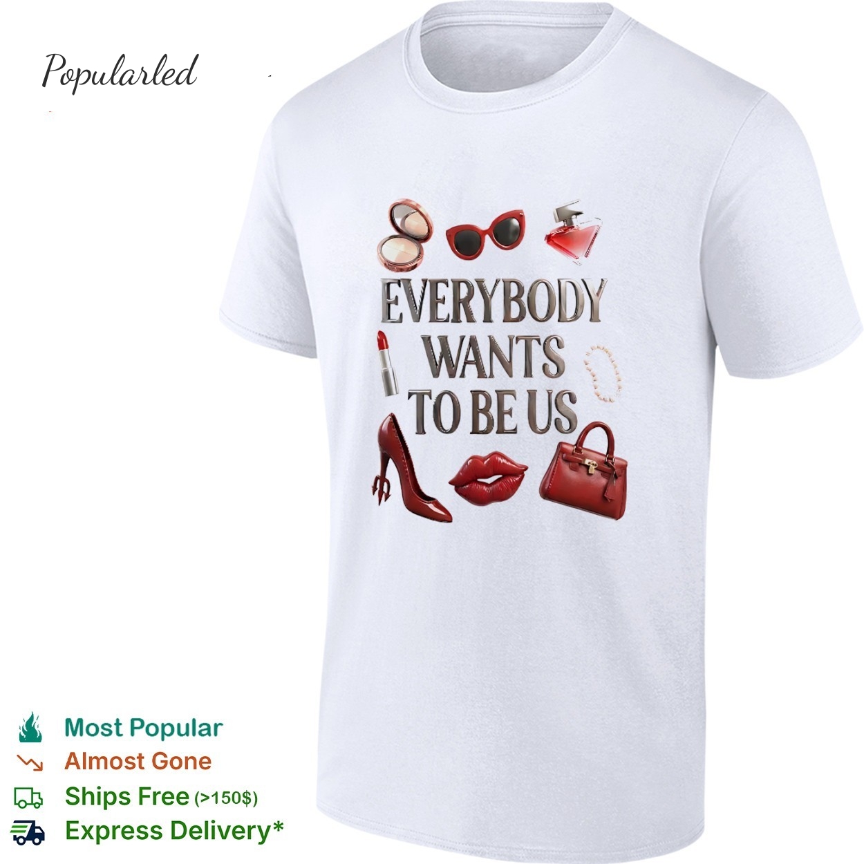 The Devil Wears Prada Everybody Wants To Be Us sticks shirt