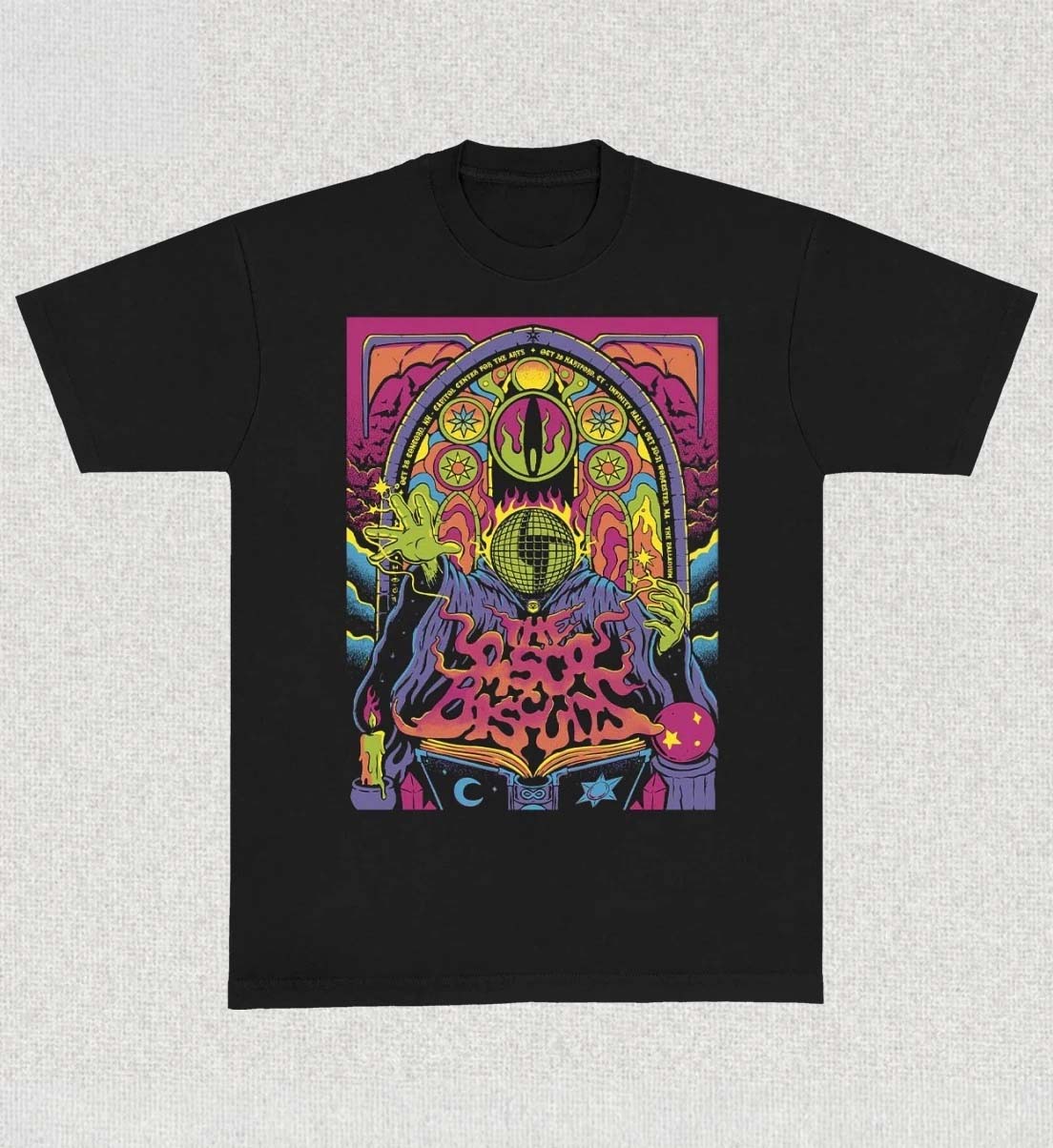 The Disco Biscuits Halloween Shows 2026 Poster Live In Concord NH Hartford CT And Worcester MA Oct 28 29 30 31 2026 TShirt