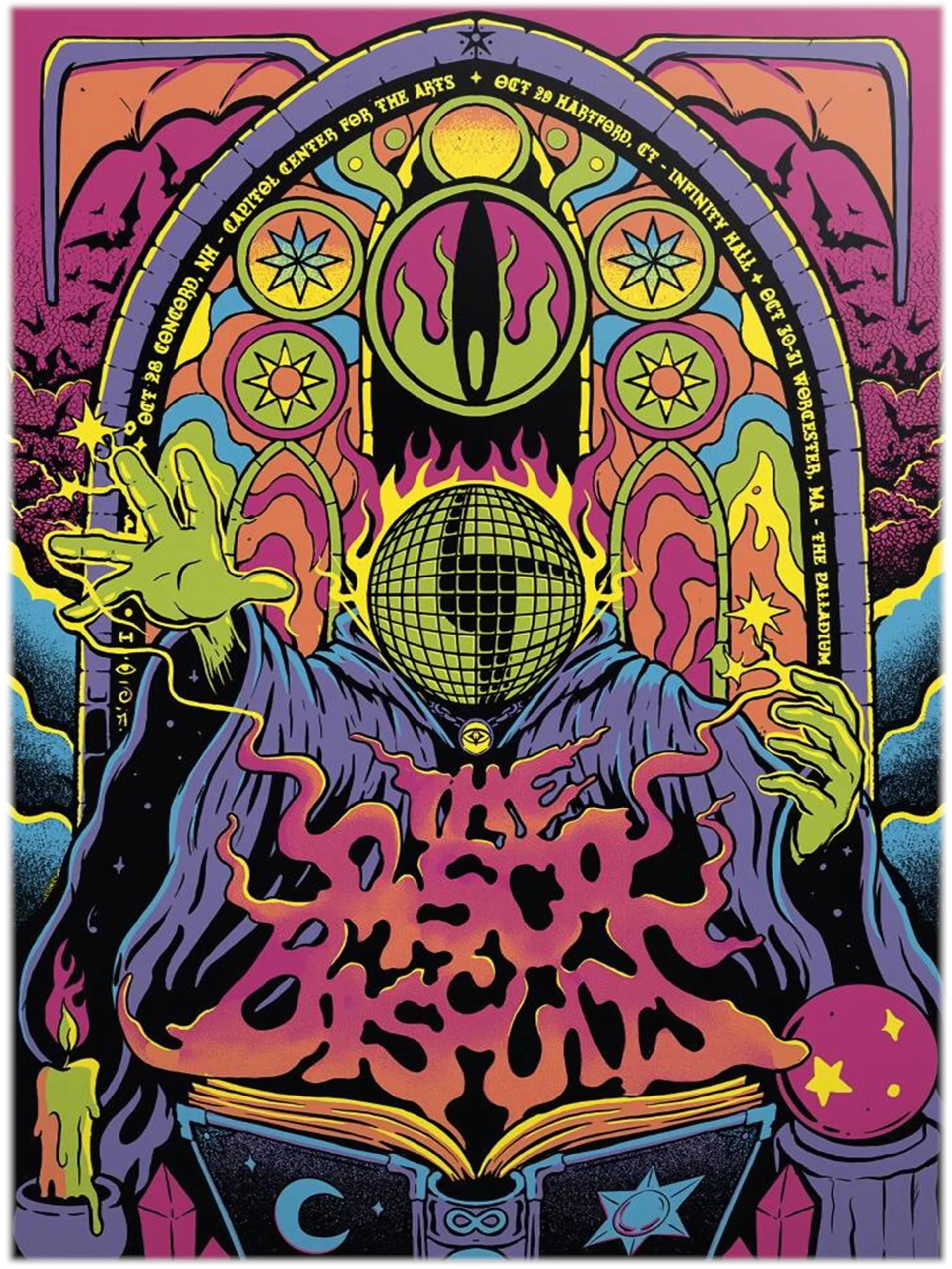 The Disco Biscuits October 28 2026 Concord NH Show Poster