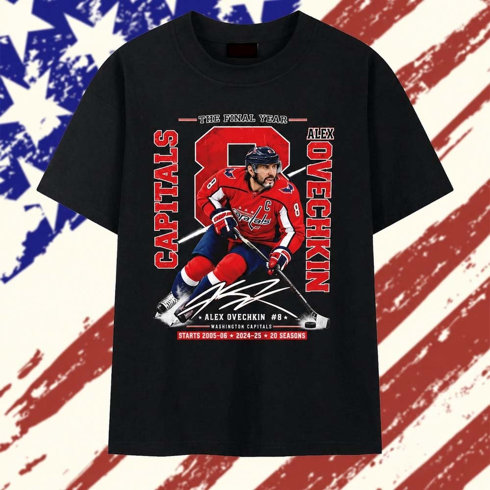 The Final Year The Final Season Washington Capitals Alex Ovechkin 2027 T Shirt